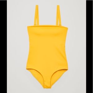 COS sunshine yellow one-piece